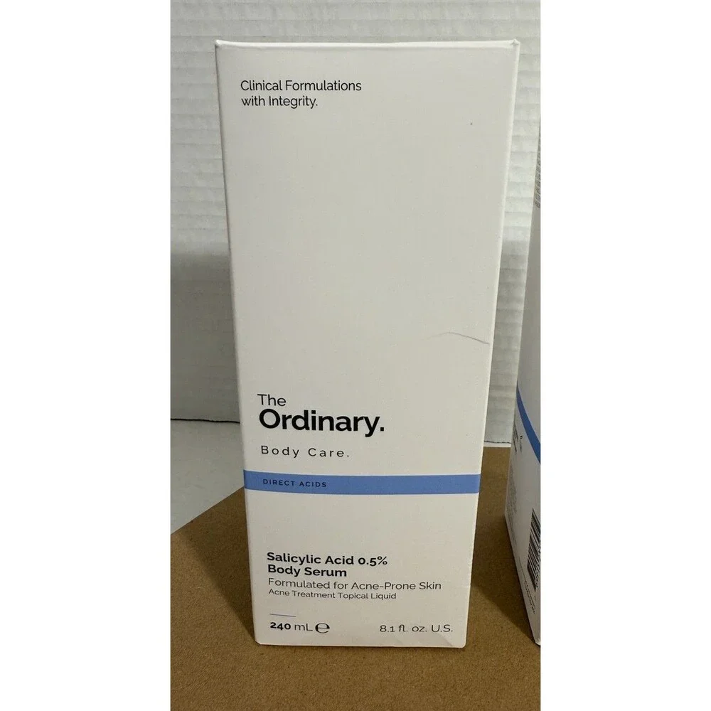 The Ordinary Lot 3 Salicylic Acid 0.5% Body Serum Niacinamide 5% Inulin Lotion